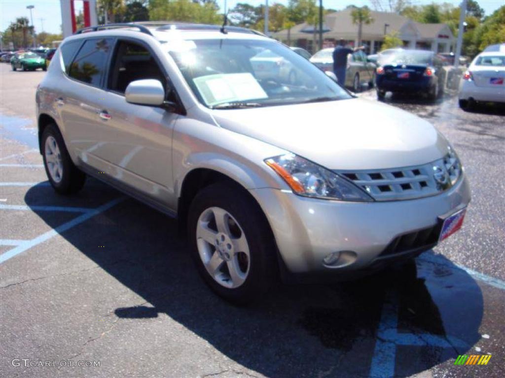 2005 Murano SL AWD - Sheer Silver Metallic / Charcoal photo #4