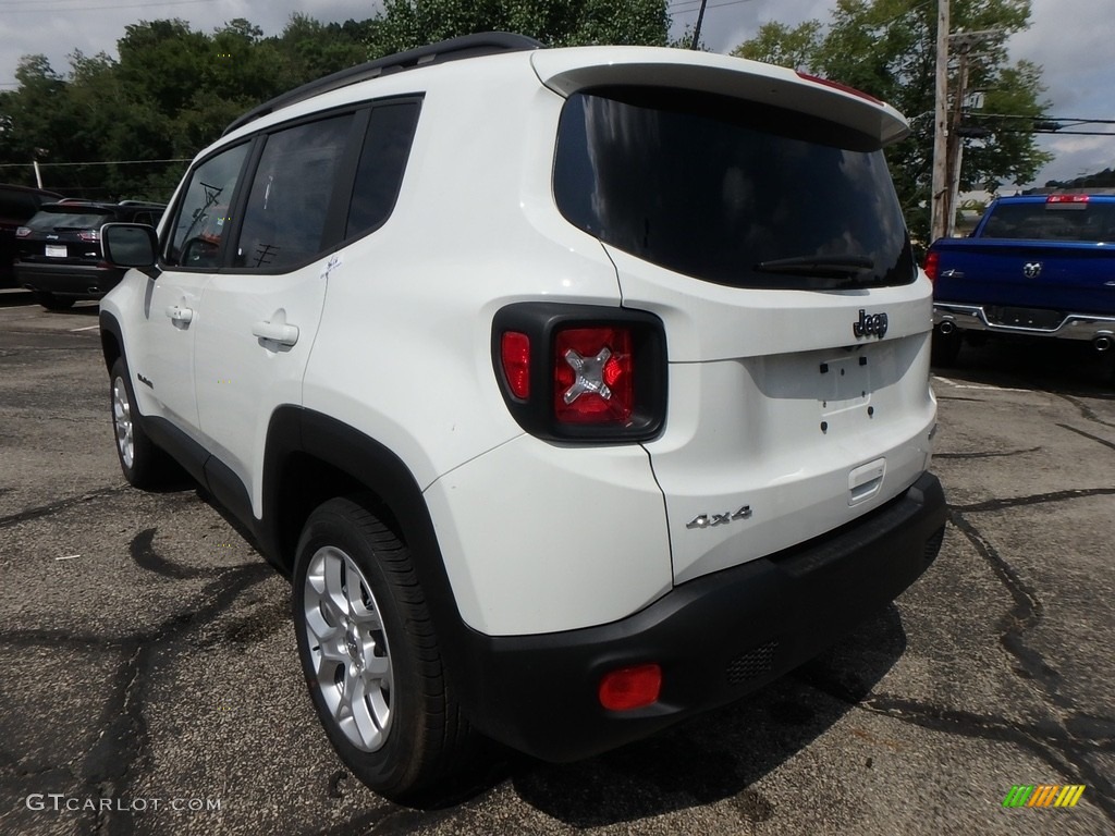 2018 Renegade Latitude 4x4 - Alpine White / Black photo #3