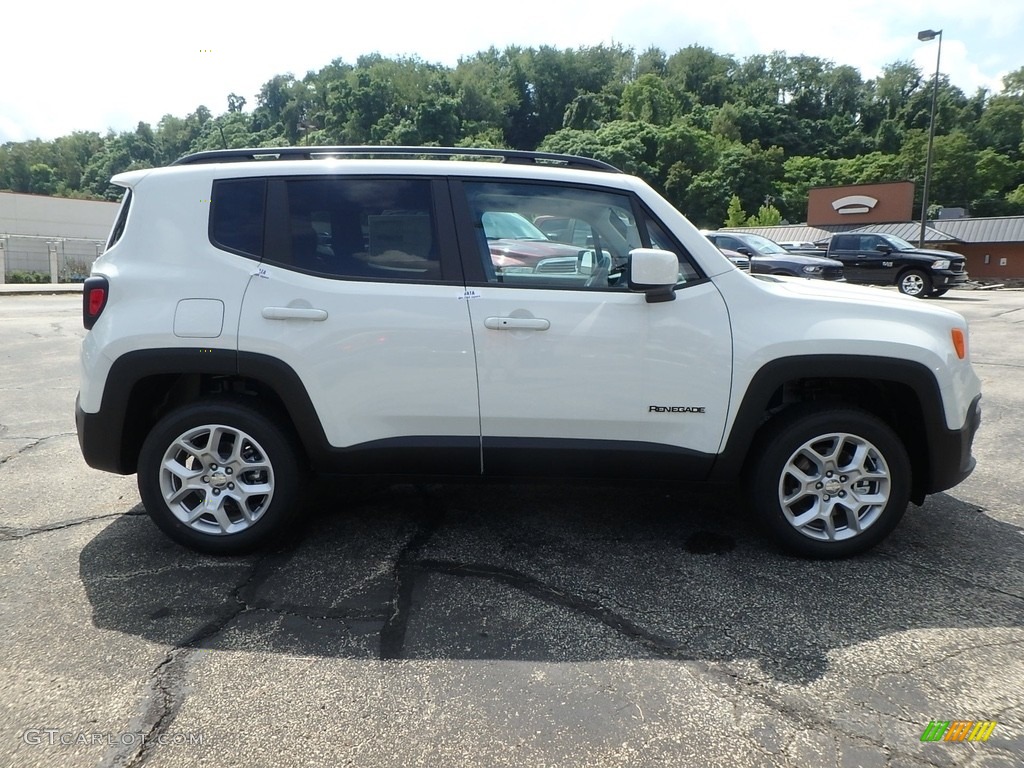 2018 Renegade Latitude 4x4 - Alpine White / Black photo #6