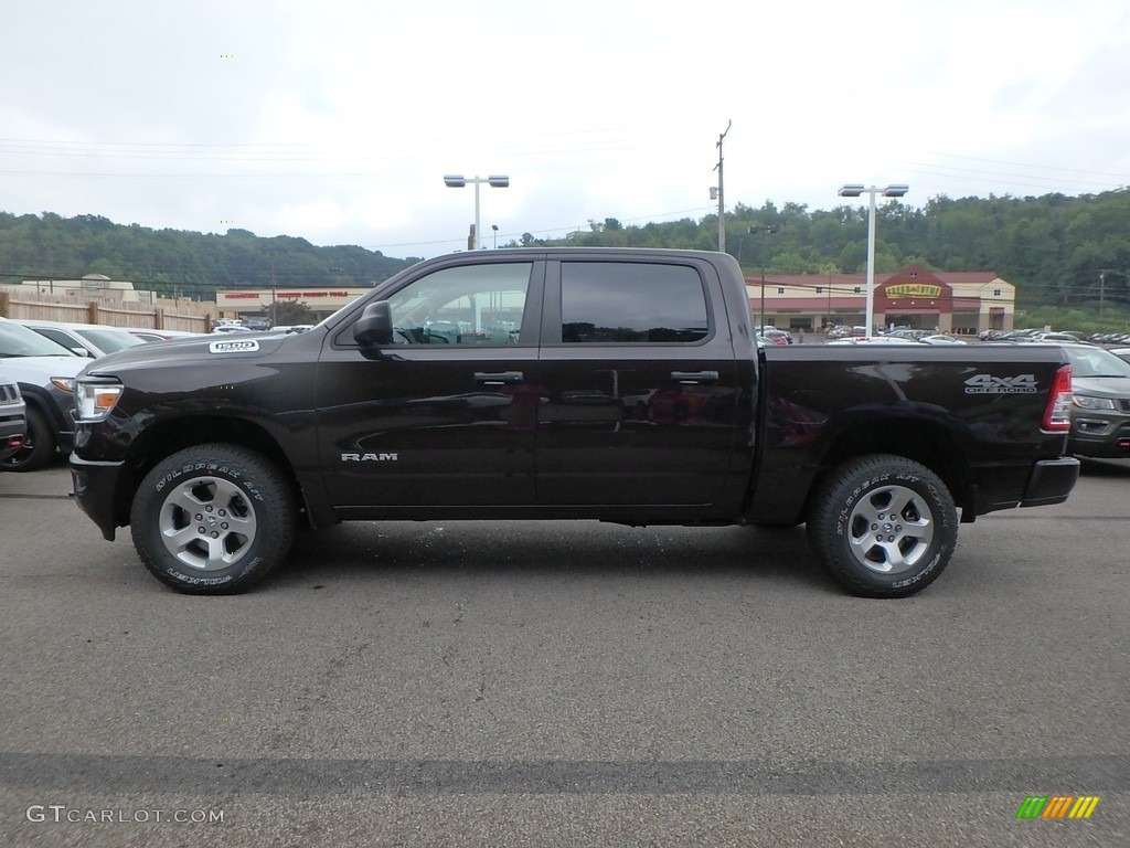 2019 1500 Tradesman Crew Cab 4x4 - Rugged Brown Pearl / Black photo #2