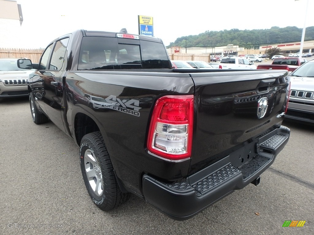 2019 1500 Tradesman Crew Cab 4x4 - Rugged Brown Pearl / Black photo #3