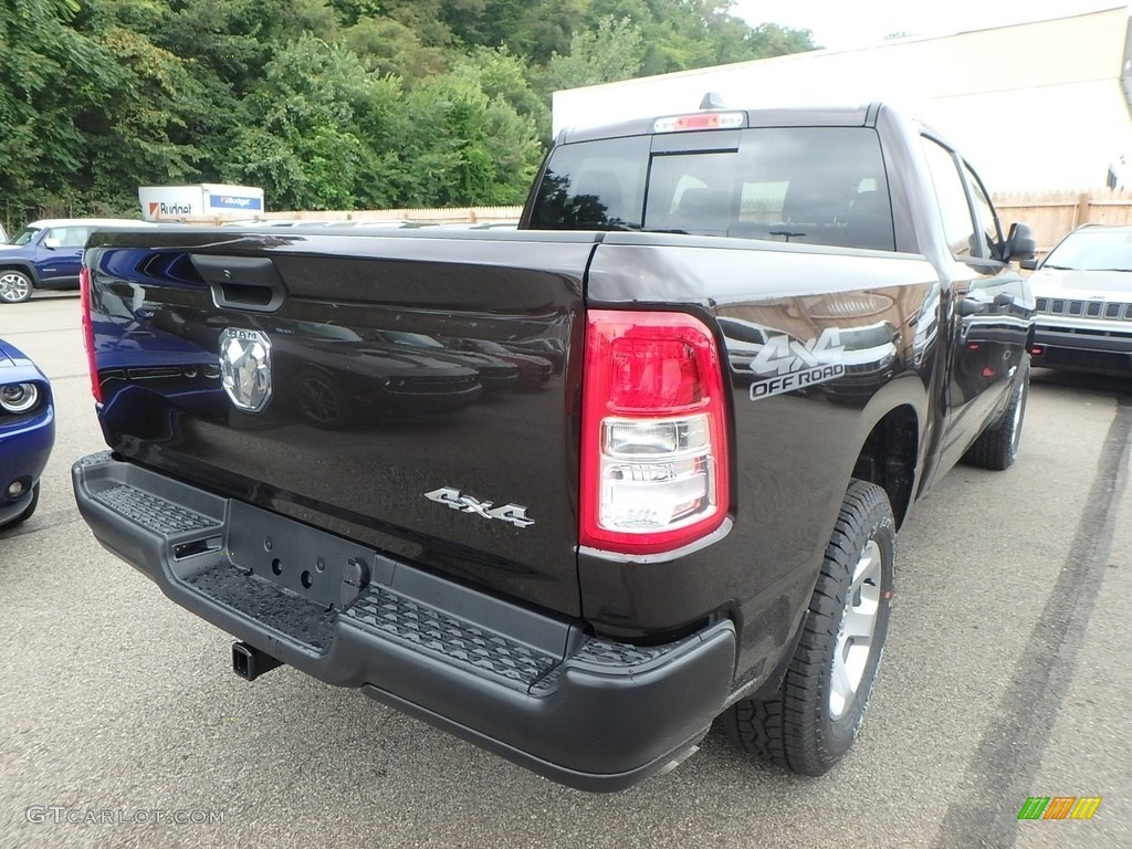 2019 1500 Tradesman Crew Cab 4x4 - Rugged Brown Pearl / Black photo #5