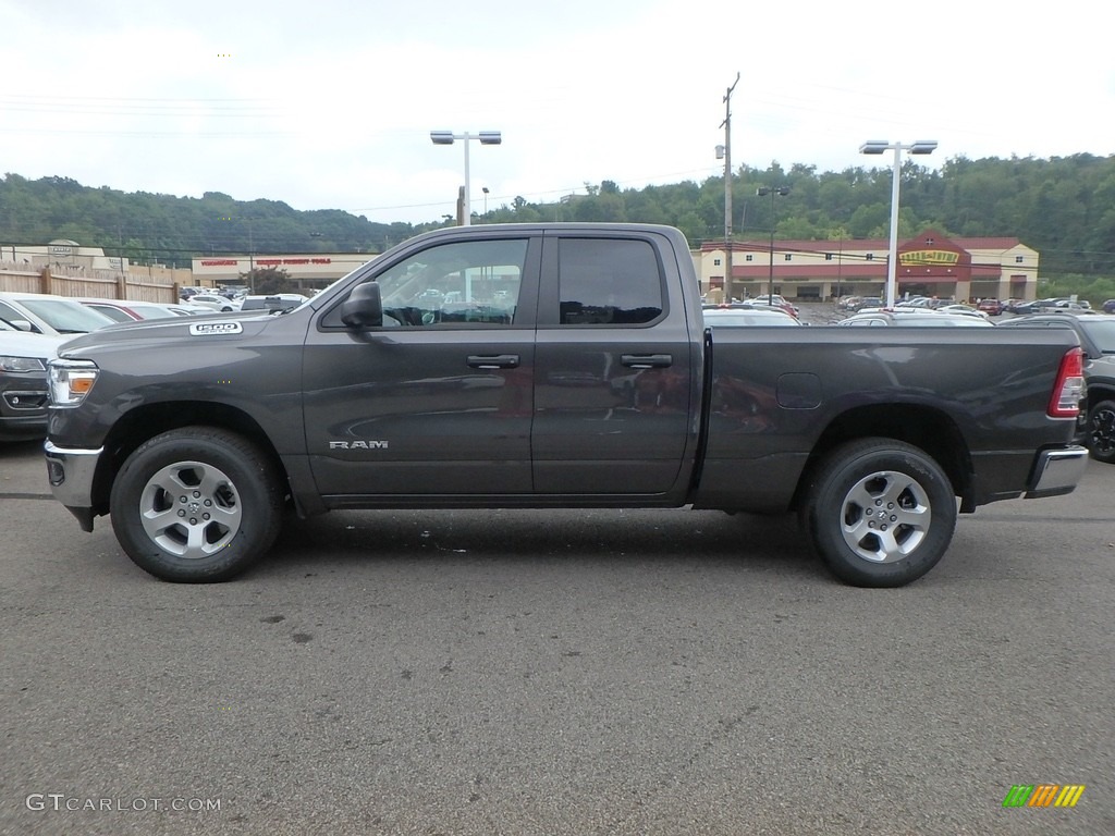 2019 1500 Tradesman Quad Cab 4x4 - Granite Crystal Metallic / Black photo #2