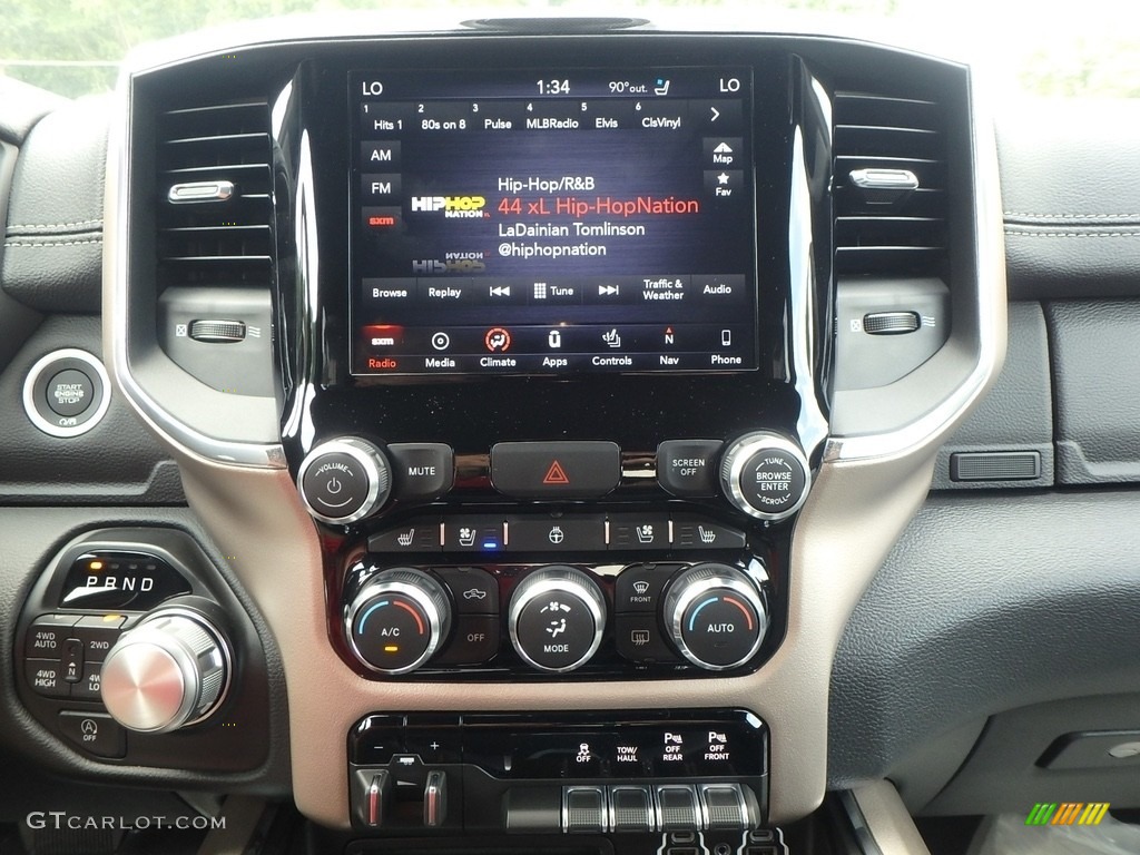 2019 Ram 1500 Laramie Crew Cab 4x4 Controls Photo #129143561
