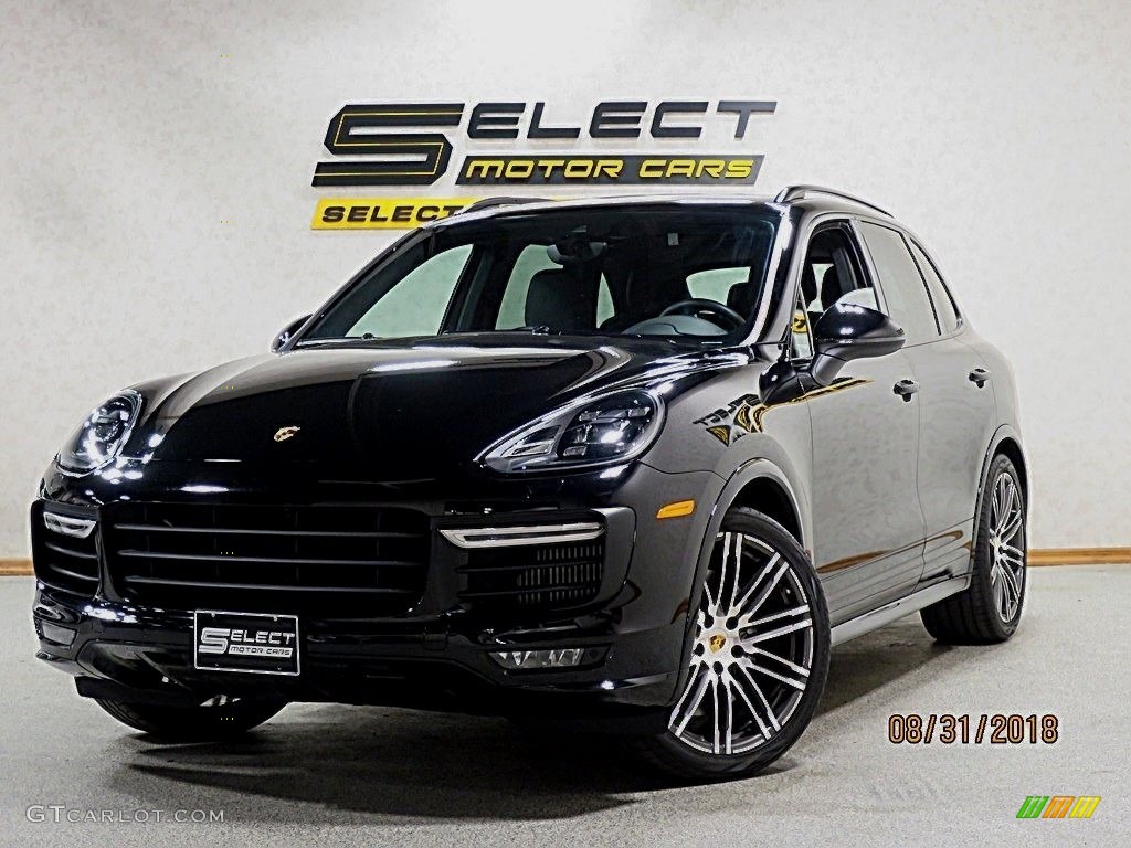 2016 Cayenne GTS - Jet Black Metallic / Black photo #1