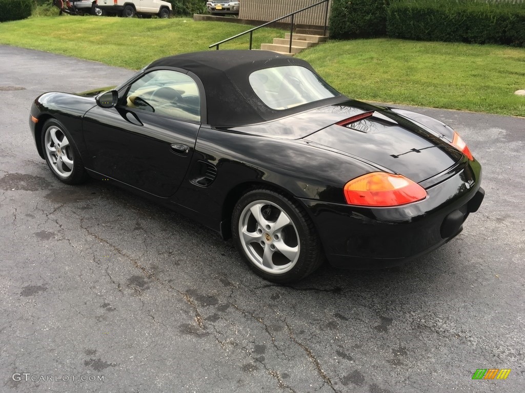 2002 Boxster  - Black / Savanna Beige photo #3