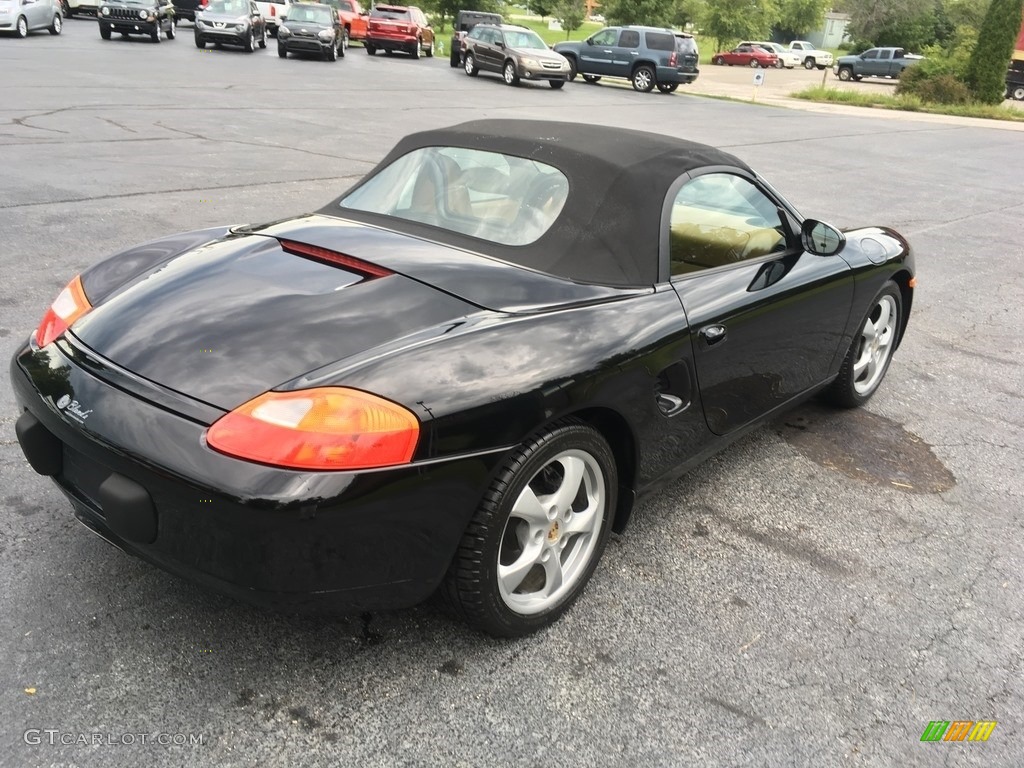 2002 Boxster  - Black / Savanna Beige photo #5