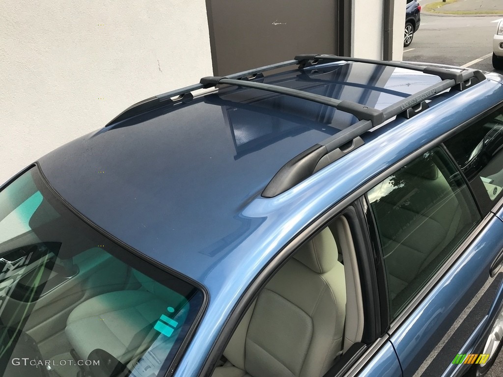 2007 Outback 2.5i Wagon - Newport Blue Pearl / Warm Ivory Tweed photo #40