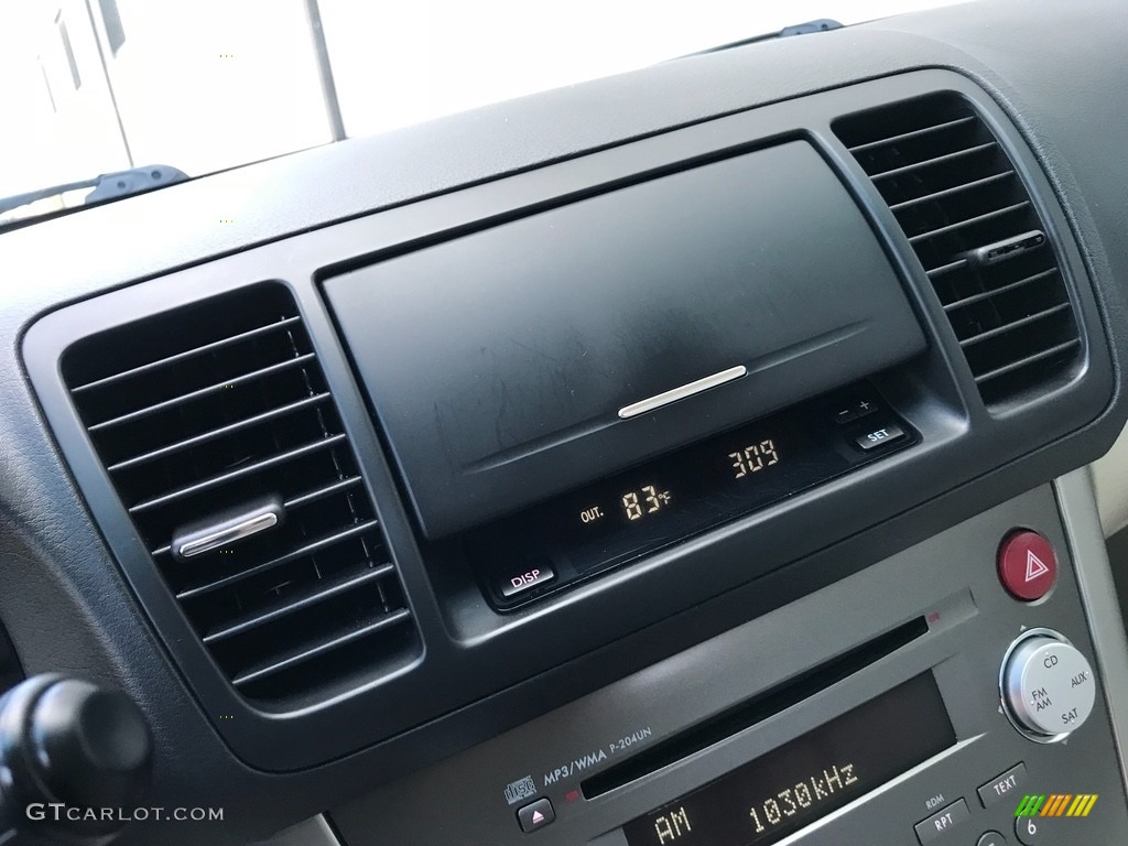 2007 Outback 2.5i Wagon - Newport Blue Pearl / Warm Ivory Tweed photo #62