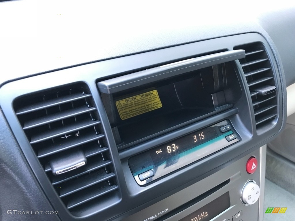 2007 Outback 2.5i Wagon - Newport Blue Pearl / Warm Ivory Tweed photo #64