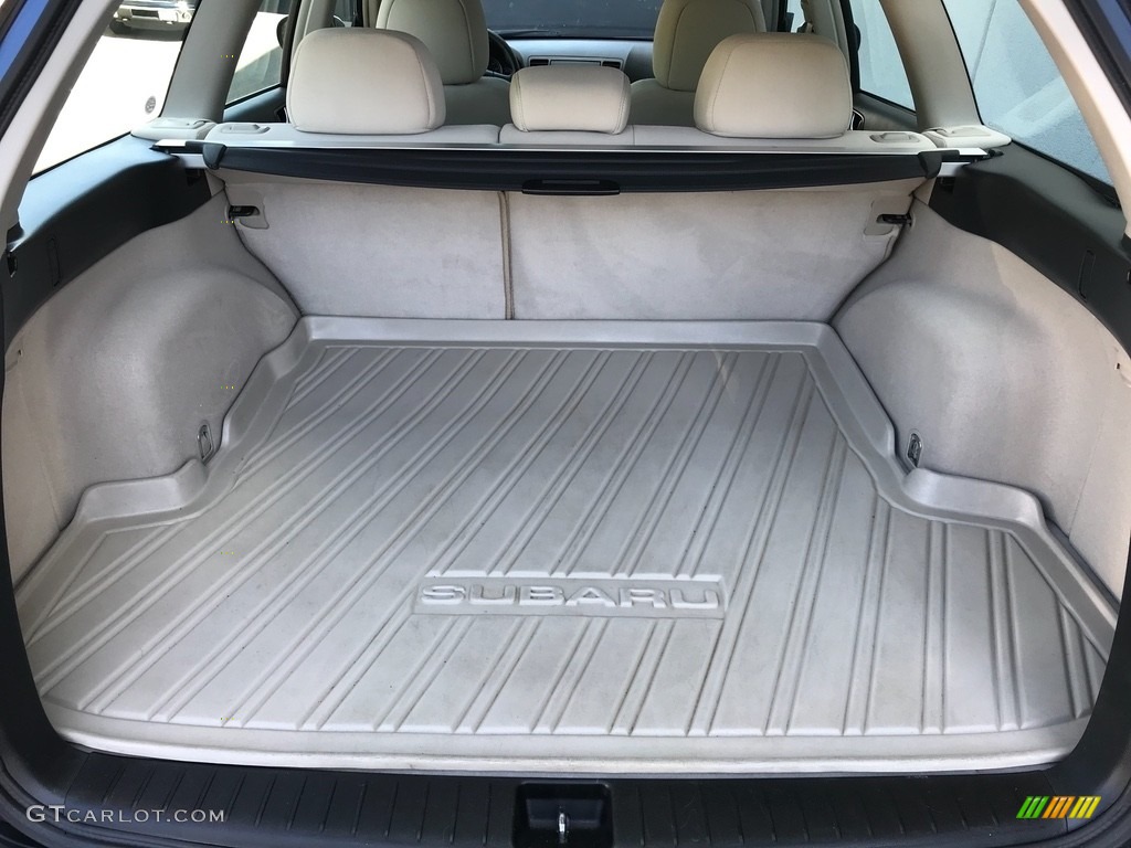 2007 Outback 2.5i Wagon - Newport Blue Pearl / Warm Ivory Tweed photo #81