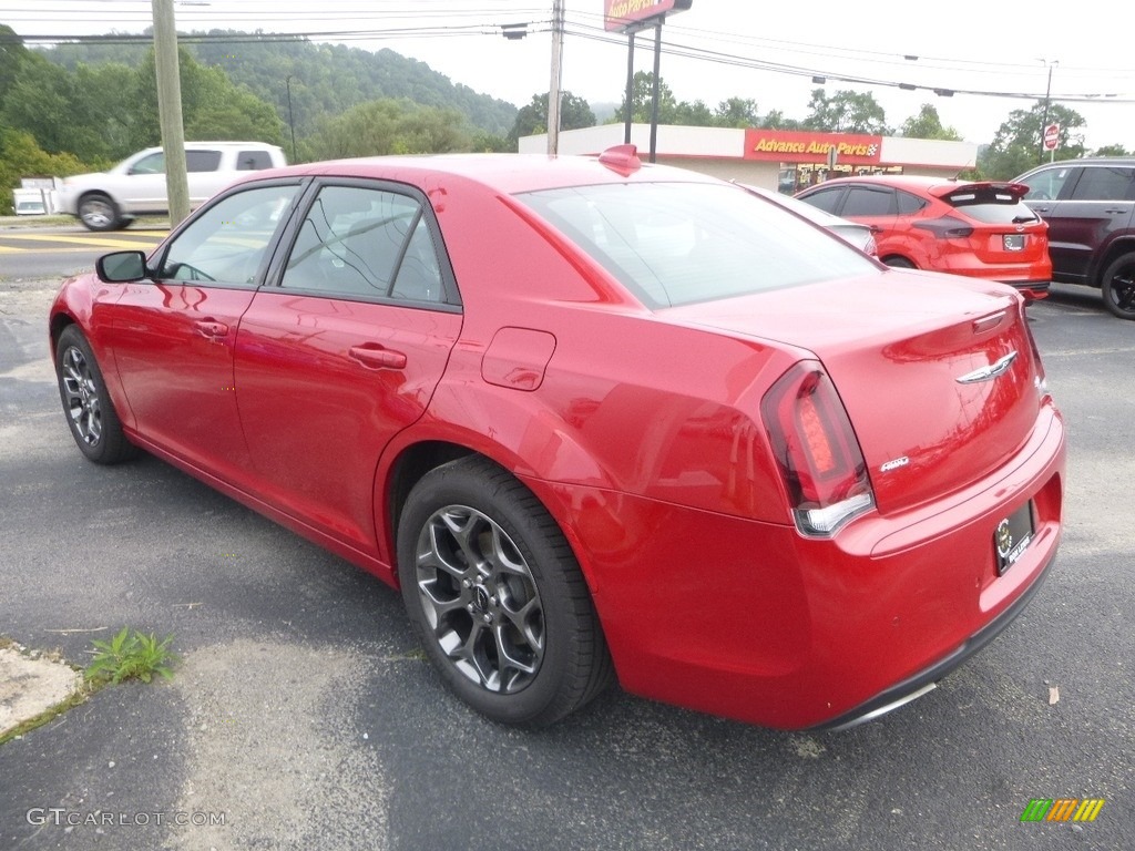 2016 300 S AWD - Redline Red Tri-Coat Pearl / Black photo #2