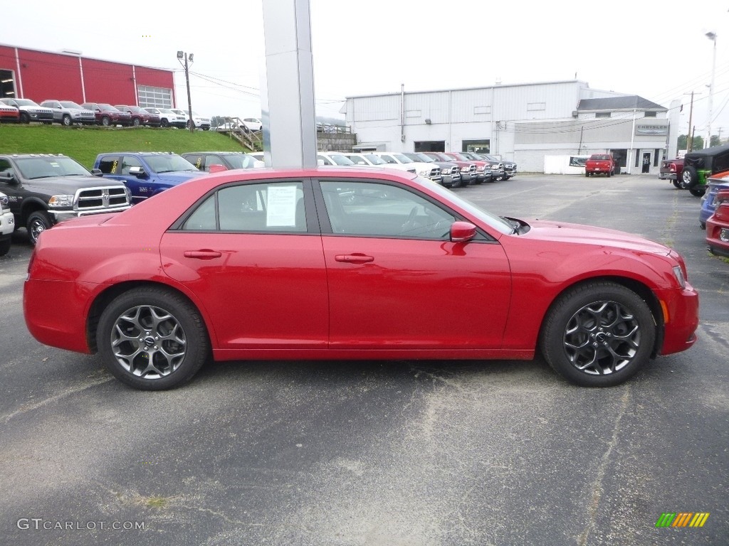 2016 300 S AWD - Redline Red Tri-Coat Pearl / Black photo #5