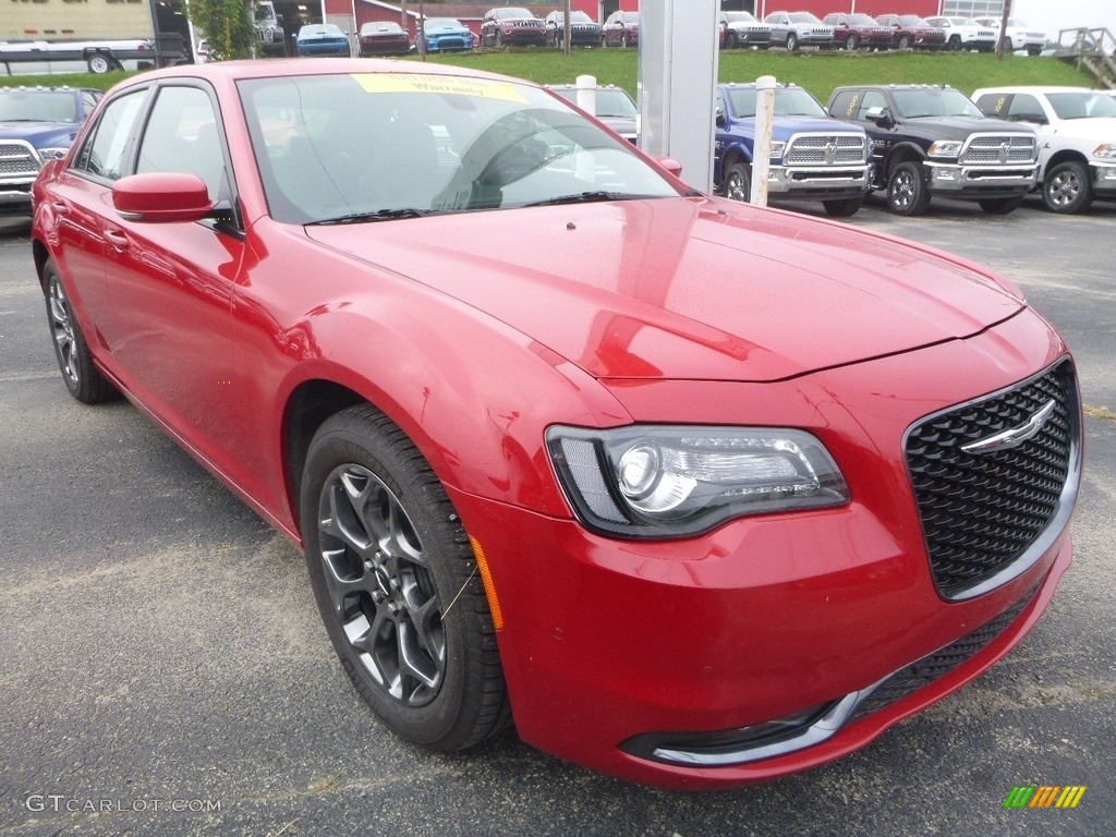 2016 300 S AWD - Redline Red Tri-Coat Pearl / Black photo #6