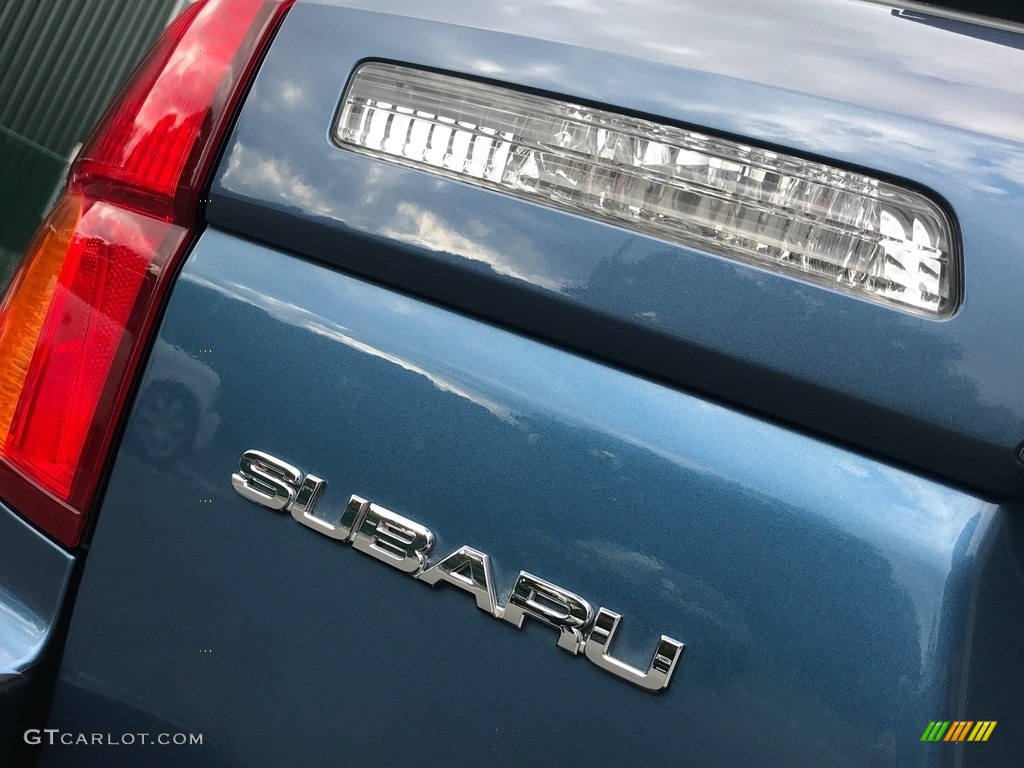 2007 Outback 2.5i Wagon - Newport Blue Pearl / Warm Ivory Tweed photo #108
