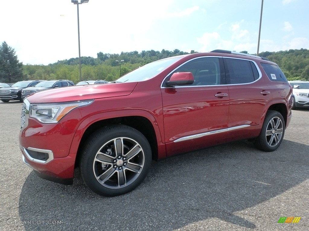Red Quartz Tintcoat 2019 GMC Acadia Denali AWD Exterior Photo #129148001