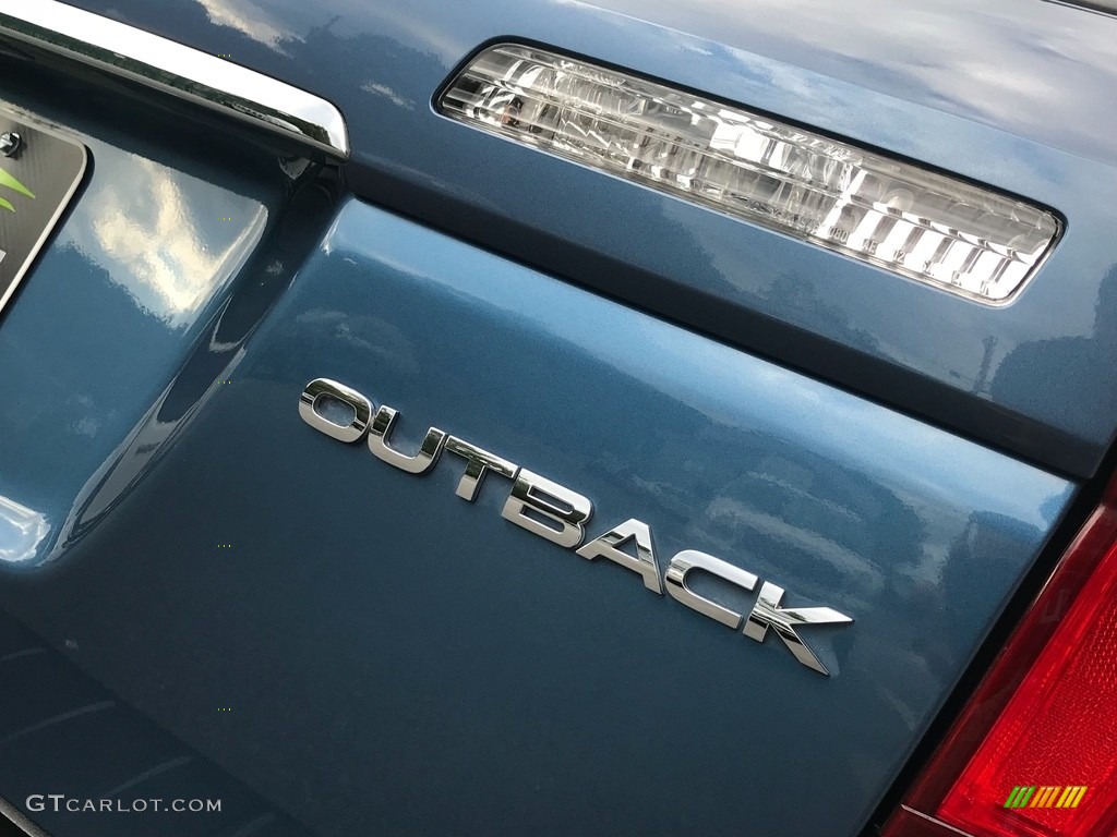 2007 Outback 2.5i Wagon - Newport Blue Pearl / Warm Ivory Tweed photo #110