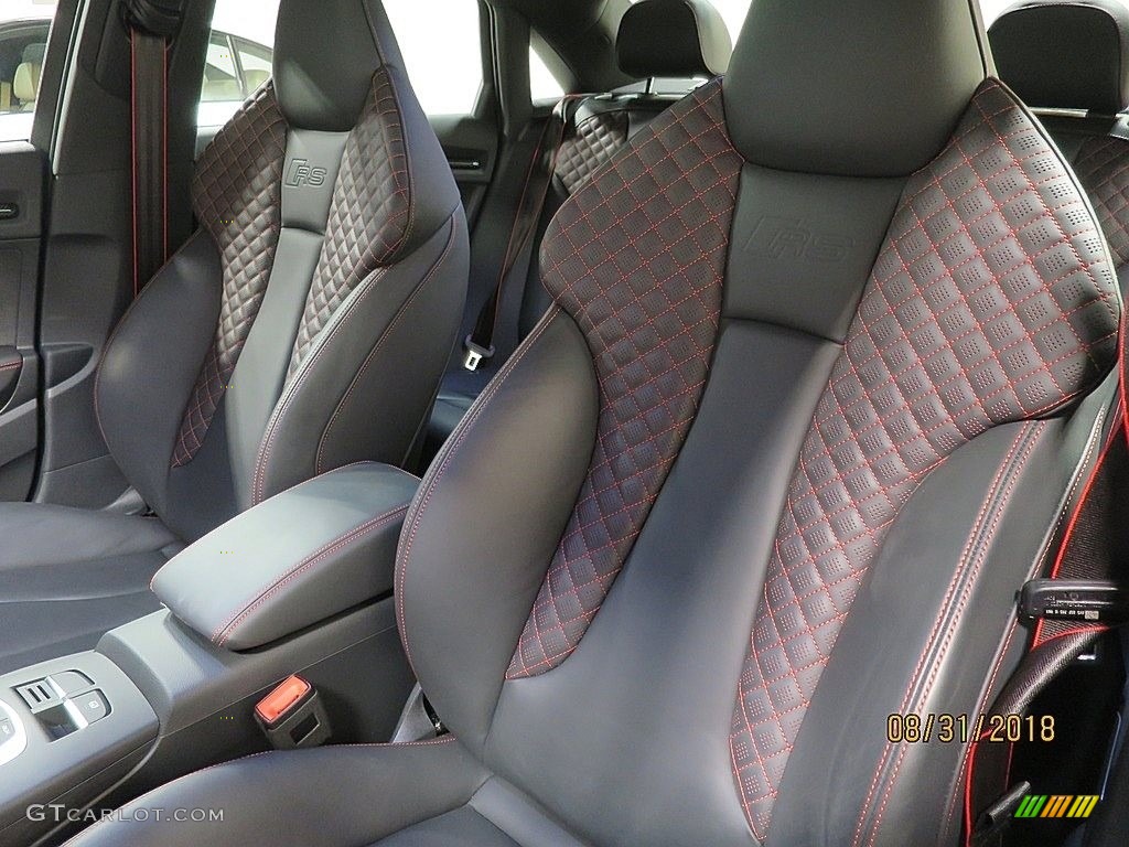 2018 Audi RS 3 quattro Sedan Interior Color Photos