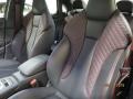2018 Audi RS 3 Black/Crescendo Red Interior Front Seat Photo