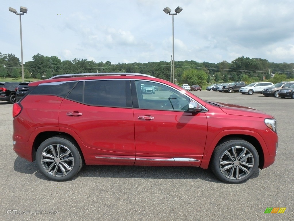 Red Quartz Tintcoat 2019 GMC Terrain Denali AWD Exterior Photo #129148656
