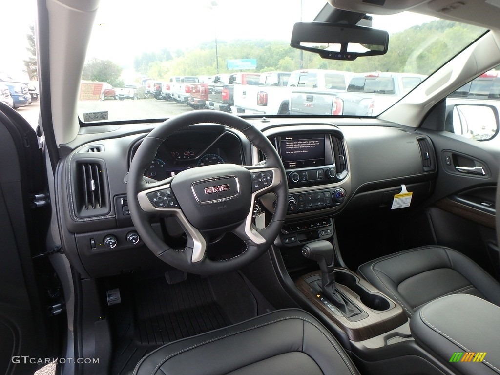 2019 GMC Canyon Denali Crew Cab 4WD Jet Black Dashboard Photo #129149322