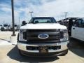 White - F550 Super Duty XL Regular Cab 4x4 Chassis Photo No. 2