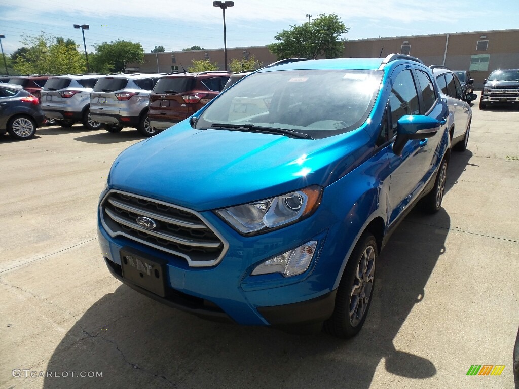 Blue Candy Ford EcoSport