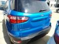 2018 Blue Candy Ford EcoSport SE 4WD  photo #3