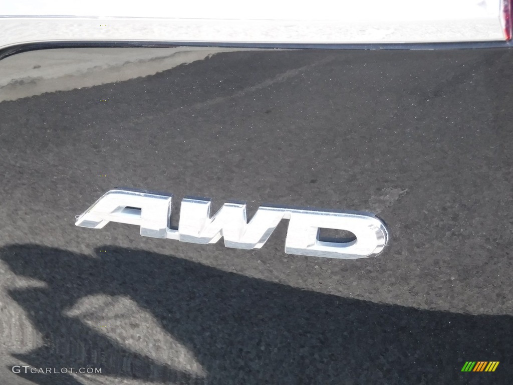 2016 CR-V EX AWD - Crystal Black Pearl / Black photo #11