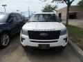 2018 White Platinum Ford Explorer Sport 4WD  photo #2