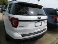 2018 White Platinum Ford Explorer Sport 4WD  photo #3