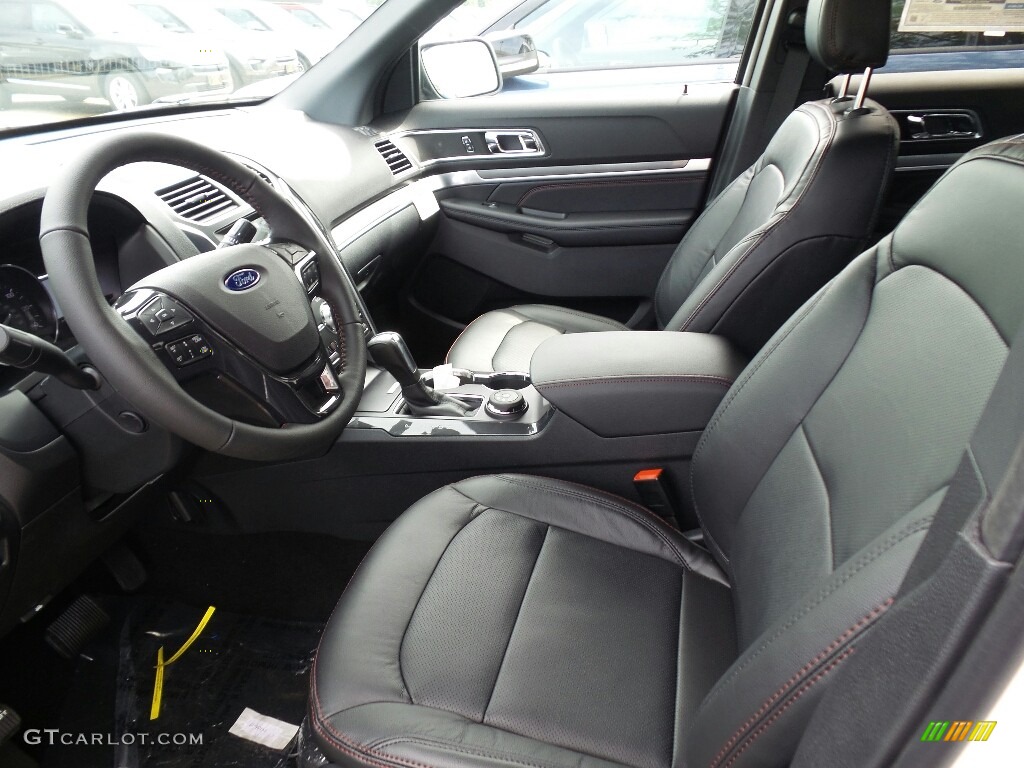 2018 Explorer Sport 4WD - White Platinum / Ebony Black photo #5