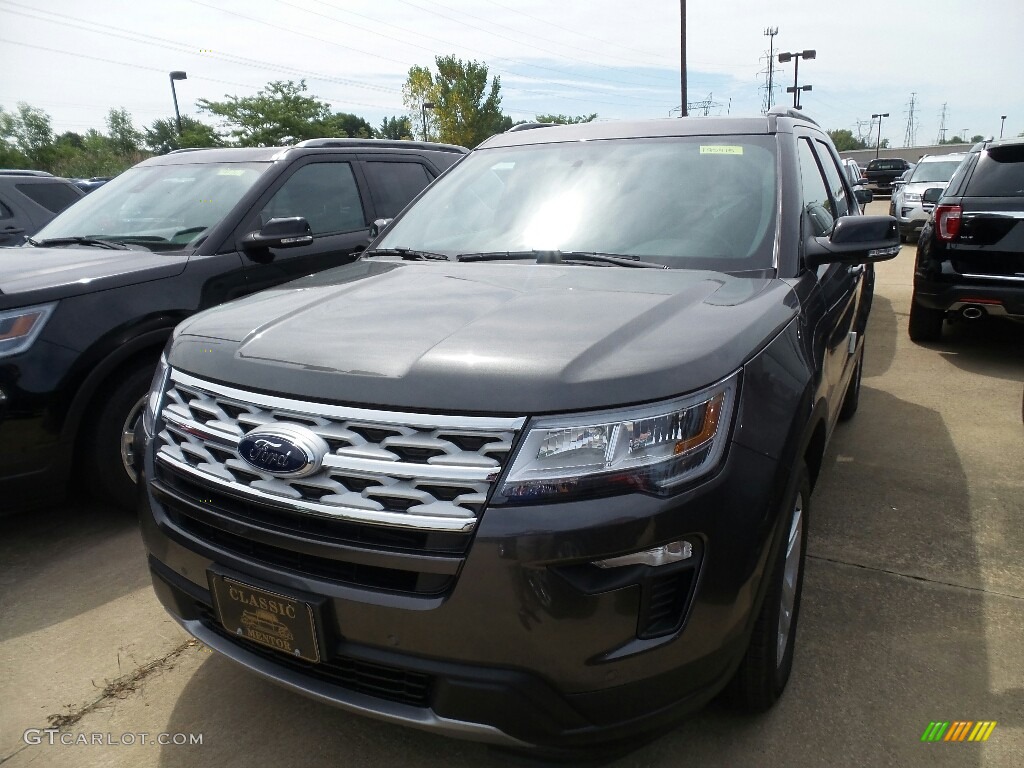 2018 Explorer XLT 4WD - Magnetic Metallic / Ebony Black photo #1