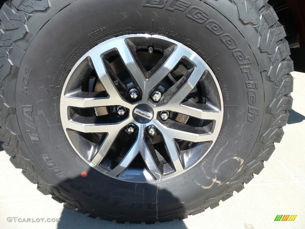 2018 F150 SVT Raptor SuperCab 4x4 - Ruby Red / Raptor Black photo #4