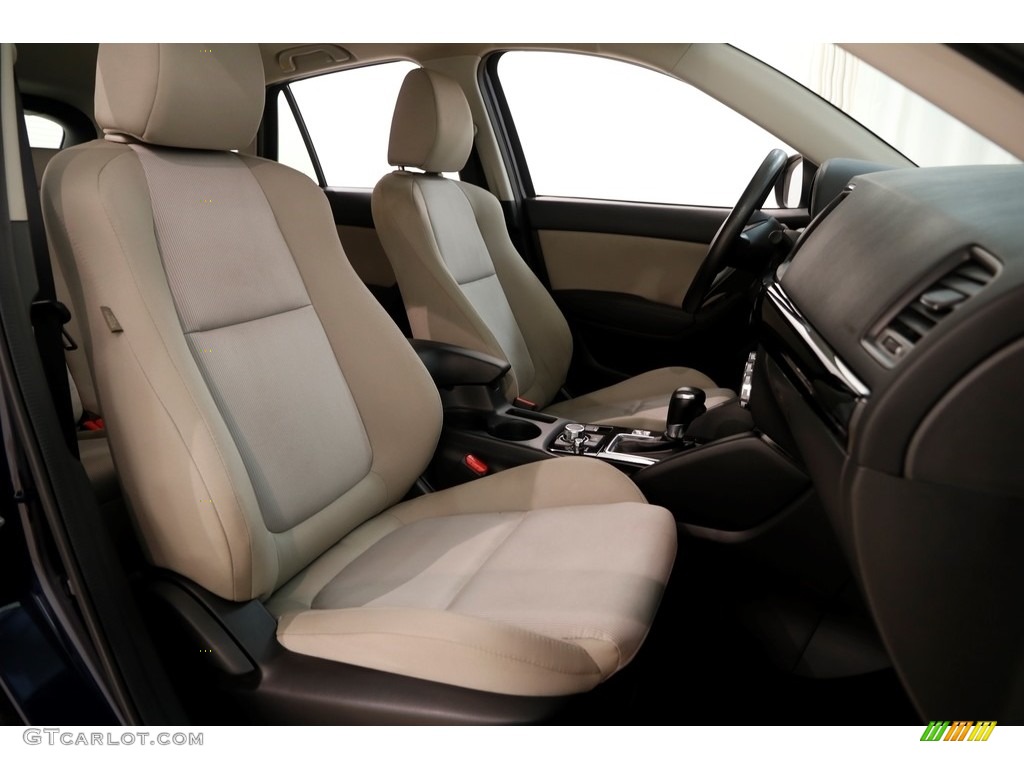 2016 CX-5 Sport AWD - Deep Crystal Blue Mica / Sand photo #15