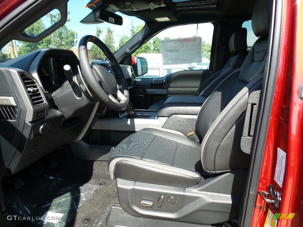 2018 Ford F150 SVT Raptor SuperCab 4x4 Front Seat Photo #129152124