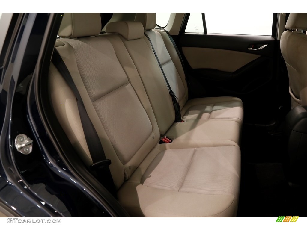 2016 CX-5 Sport AWD - Deep Crystal Blue Mica / Sand photo #16