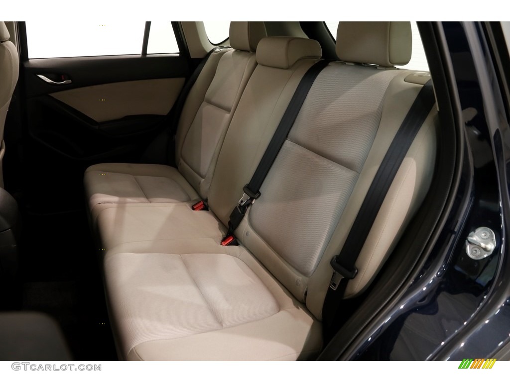 2016 CX-5 Sport AWD - Deep Crystal Blue Mica / Sand photo #17