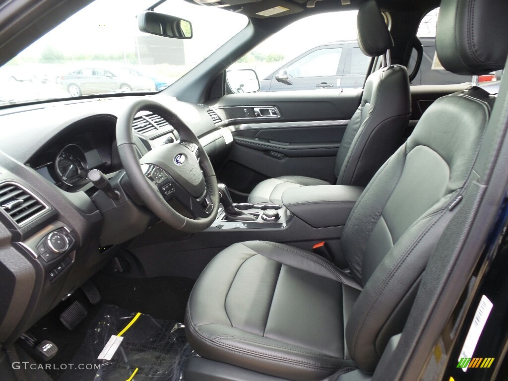 2018 Explorer XLT 4WD - Shadow Black / Ebony Black photo #4