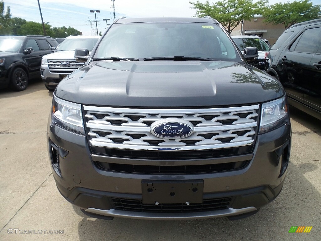 2018 Explorer XLT 4WD - Magnetic Metallic / Ebony Black photo #2