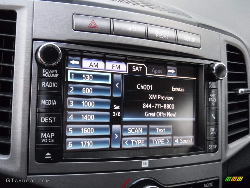 2014 Venza Limited AWD - Classic Silver Metallic / Black photo #21