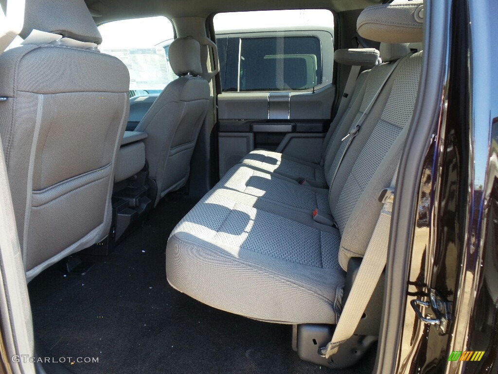 2018 F150 XLT SuperCrew 4x4 - Magma Red / Earth Gray photo #5