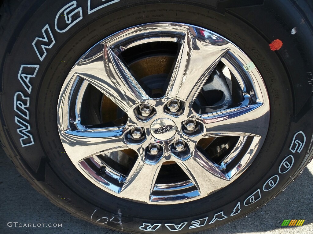 2018 F150 XLT SuperCrew 4x4 - Magma Red / Earth Gray photo #6