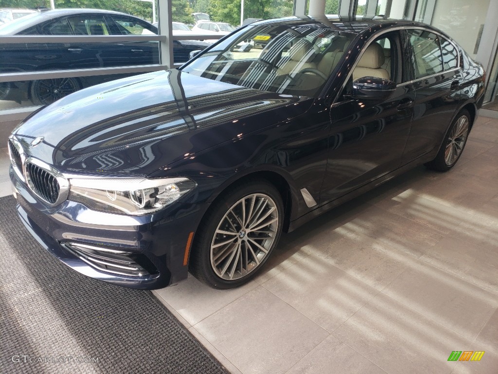 Imperial Blue Metallic 2019 BMW 5 Series 530i xDrive Sedan Exterior Photo #129155420