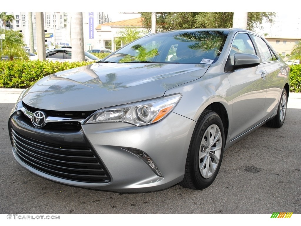 2015 Camry LE - Celestial Silver Metallic / Ash photo #5