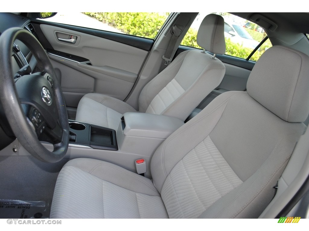 2015 Camry LE - Celestial Silver Metallic / Ash photo #14