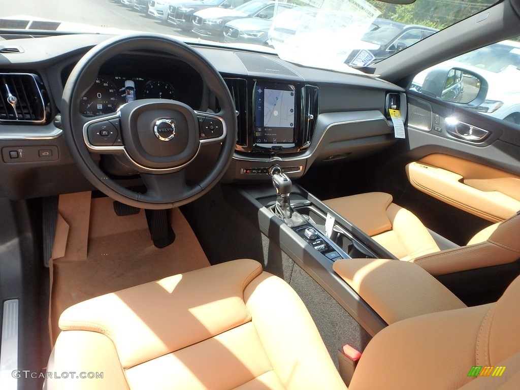 Amber Interior 2019 Volvo XC60 T5 AWD Momentum Photo #129155904