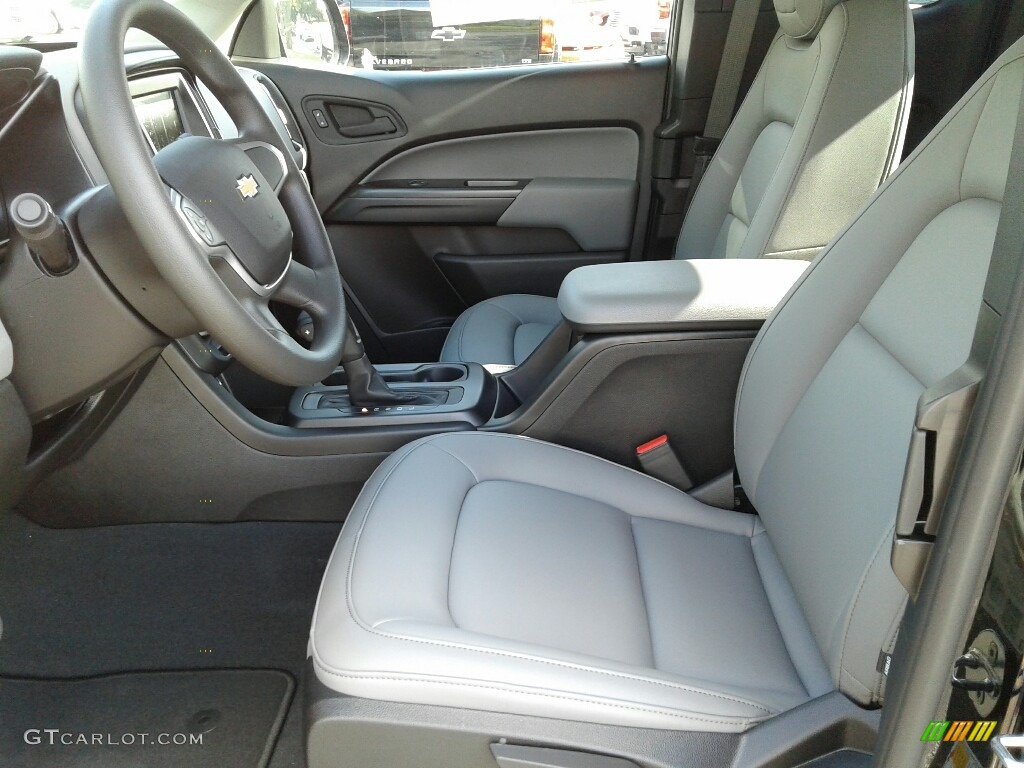 Jet Black/Dark Ash Interior 2019 Chevrolet Colorado WT Extended Cab Photo #129156129