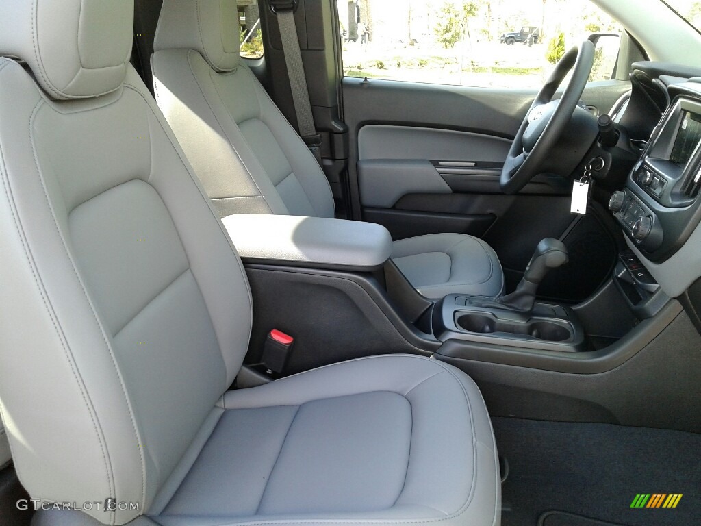 Jet Black/Dark Ash Interior 2019 Chevrolet Colorado WT Extended Cab Photo #129156225