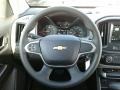 Jet Black/Dark Ash 2019 Chevrolet Colorado WT Extended Cab Steering Wheel